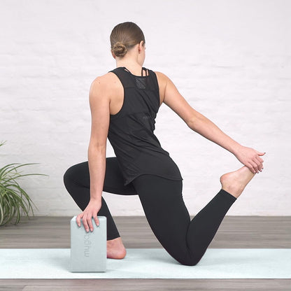 MYGA Yoga Block,Lightweight EVA Foam Yoga Brick,High Density Non-Slip Block for Yoga Poses, Pilates, Balance and Flexibility