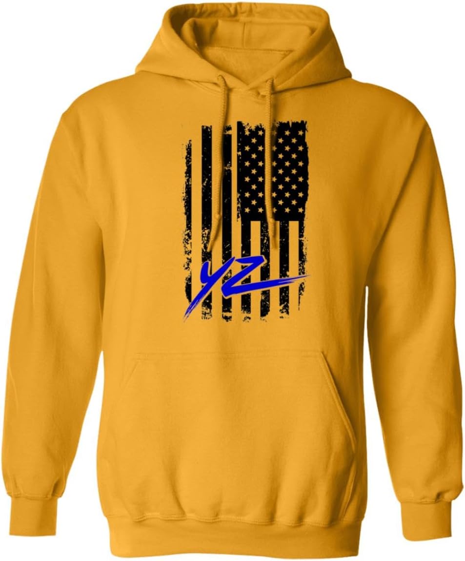 WR YZ American Flag USA Pullover Hoodie