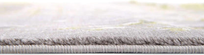 Unique Loom New Classical Collection Area Rug - Olwen (4'Round, Purple/ Gray)