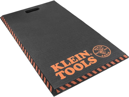 Klein Tools 60135 Kneeling Pads, Adult Men's Soft Thick Closed Cell Soft Foam Professional Tradesman Pro Pads with Handle