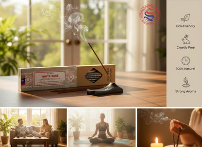 Satya Incense Gift Set Nag Champa, Super hit, Dragon's Blood, Sandalwood, Patchouli, Lavender, Positive Vibes, 15 g