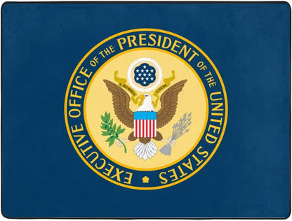 Flag of The Executive Office of The President of The United States 63 X 48 Inches Indoor Home Decor Large Carpet Non-Slip Non-Fading Yoga Mat