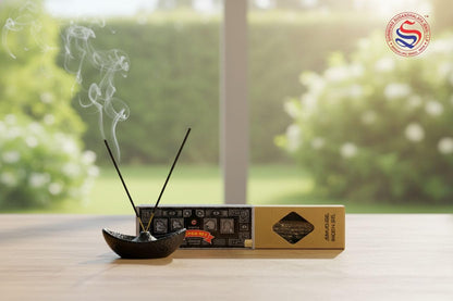 Satya Incense Gift Set Nag Champa, Super hit, Dragon's Blood, Sandalwood, Patchouli, Lavender, Positive Vibes, 15 g