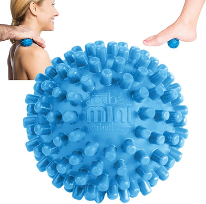 Dr. Cohen's acuball Heatable Deep Tissue Massage Ball - acuBall Trigger Point Massage Therapy for Myofascial and Stress Release and Exercise - Effective Back Massager Ball for Targeted Pain Relief