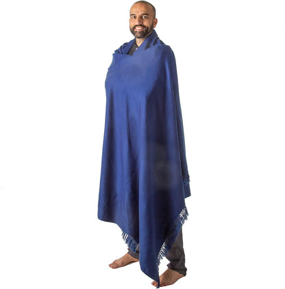 Meditation Shawl or Meditation Blanket, Shawl/Wrap, Oversize Scarf/Stole. Large. Unisex.