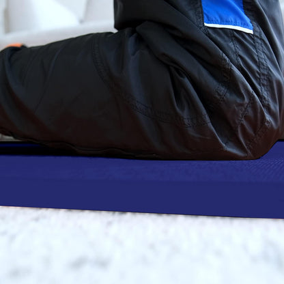 Hatha Yoga 4/5 inch TPE Yoga Mat Fitness & Exercise Mats Large Size 72"L x 32"W Non-Slip Anti-Tear For Women Men