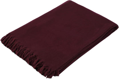 HANDTECHINIDA Tibetan Woolen shawl for Meditation Yoga Travel Champagne Nursing Pashmina Kashmiri Plus size Prayer Wrap