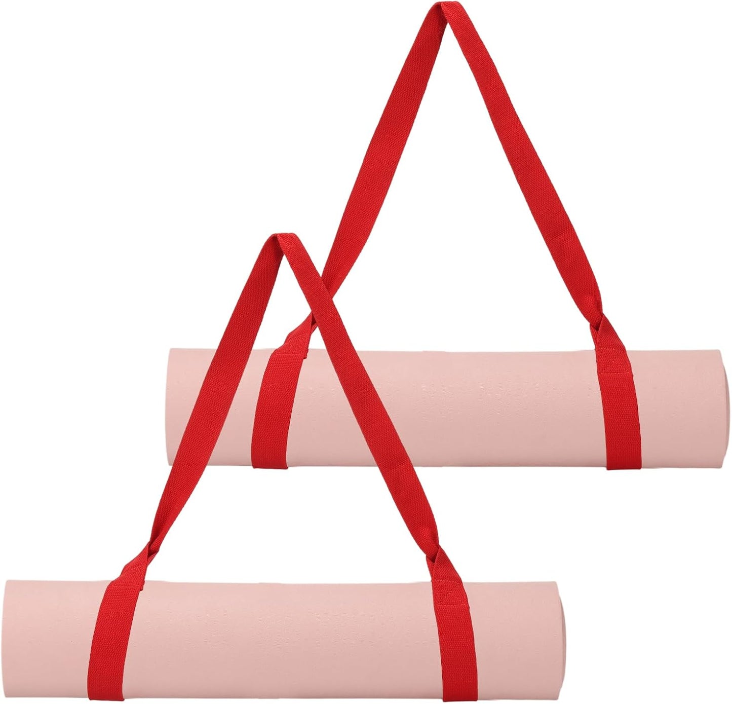 Yoga Mat Straps for Carrying, Adjustable Exercise Mat Sling Holder Multi Purpose Mats Carrier