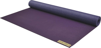 JadeYoga Voyager Yoga Mat - Lightweight & Portable Rubber Yoga Mat - Non-Slip Exercise Mat for Women & Men - Great for Yoga, Home Workout, Gym Fitness, Pilates, Stretching, and More