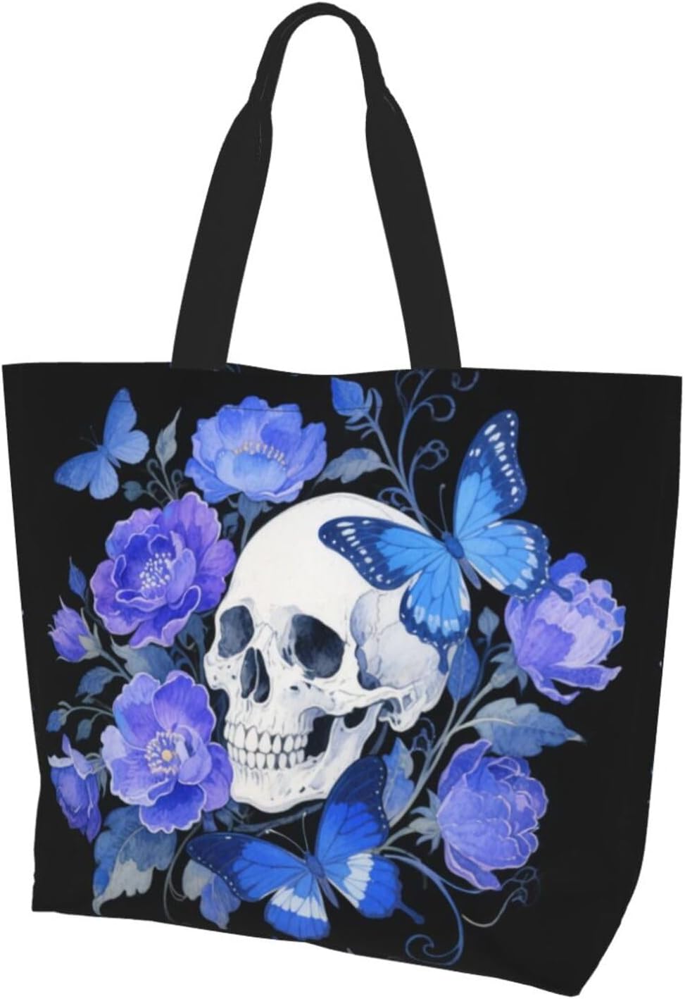 Tote Shoulder Bag Large Durable Reusable Eco-friendly Handbag Lightweight Stylish for Daily Use-19.7x15.7x5.9 Inch - Colors A
