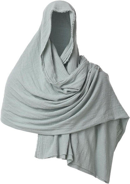 GRACEART Post Apocalyptic Shawl Scarf Shaman Cowl Medieval Costume Sash