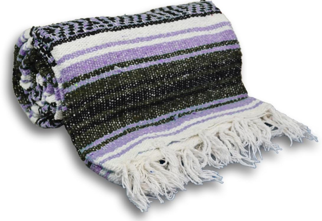 YogaAccessories Traditional Mexican Yoga Blanket