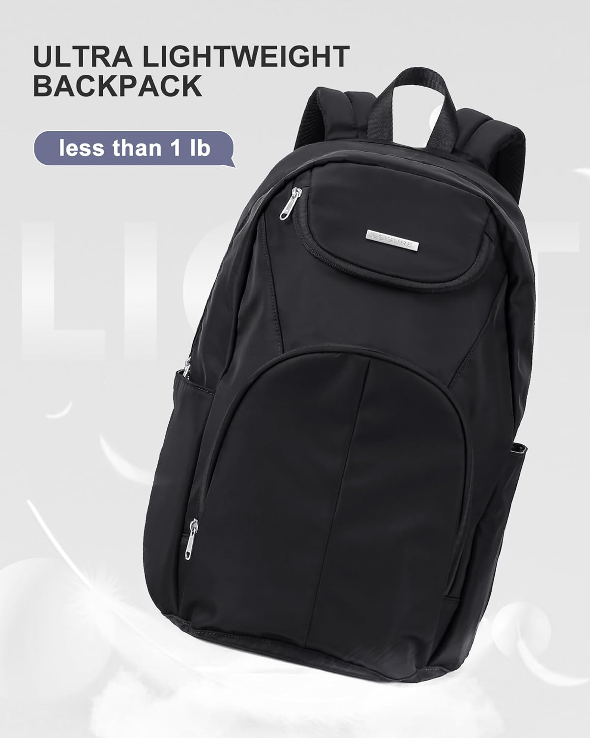 Gym Backpack for Women Men,Cheer bag,Lightweight Gym Bag with Shoe Compartment, Waterproof Sports Backpack with Wet Pocket, Black
