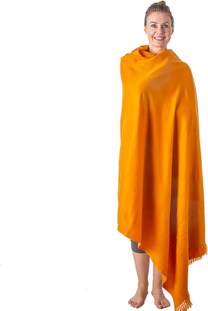 Meditation Shawl or Meditation Blanket, Shawl/Wrap, Oversize Scarf/Stole. Large. Unisex.