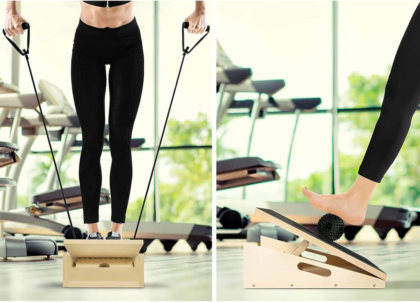 MUCITAGF Professional Slant Board, Adjustable Incline Board and Calf Stretcher, Slant Board for Calf Stretching, Calf Stretch Board
