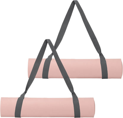 Yoga Mat Straps for Carrying, Adjustable Exercise Mat Sling Holder Multi Purpose Mats Carrier