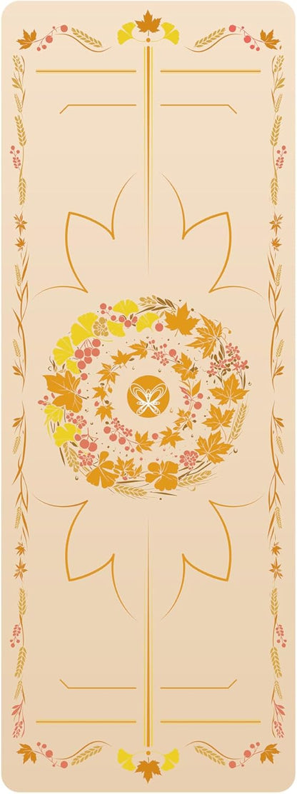 【BulgurYe】Yoga Mat * Nature Line -- Unique coating technique, Great wear resistance for a longer service life, Vividly printed pattern to protect eyes, Natural rubber base, Strong bounce resilience, Absorb sweat instantly to stay dry, Clean and hygienic.
