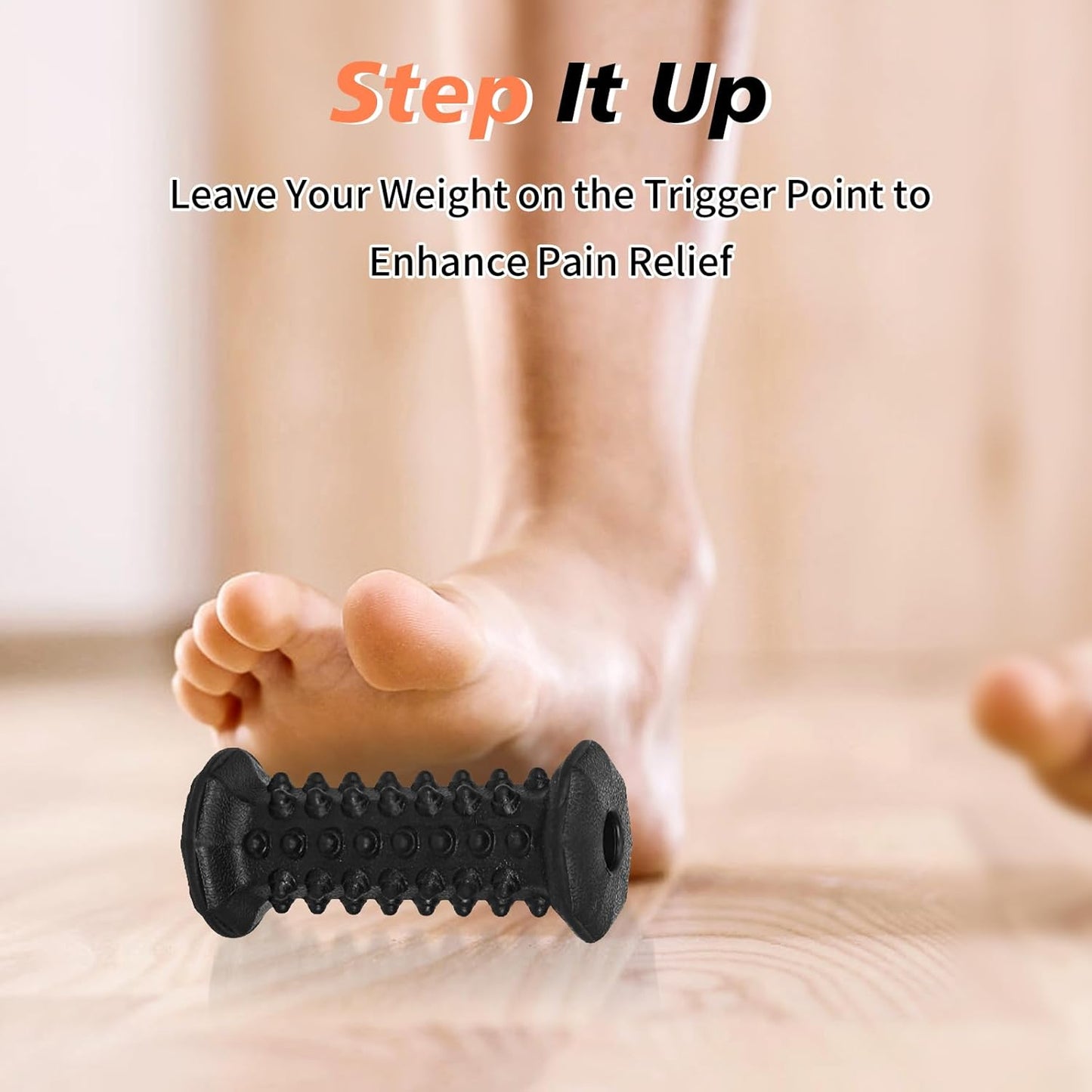 Foot Roller,Plantar Fasciitis Relief,Foot Massager Roller for Arch and Heel Pain Relief,Care for Plantar Fasciitis,Deep Tissue Muscle Massage,Portable Reflexology Tool