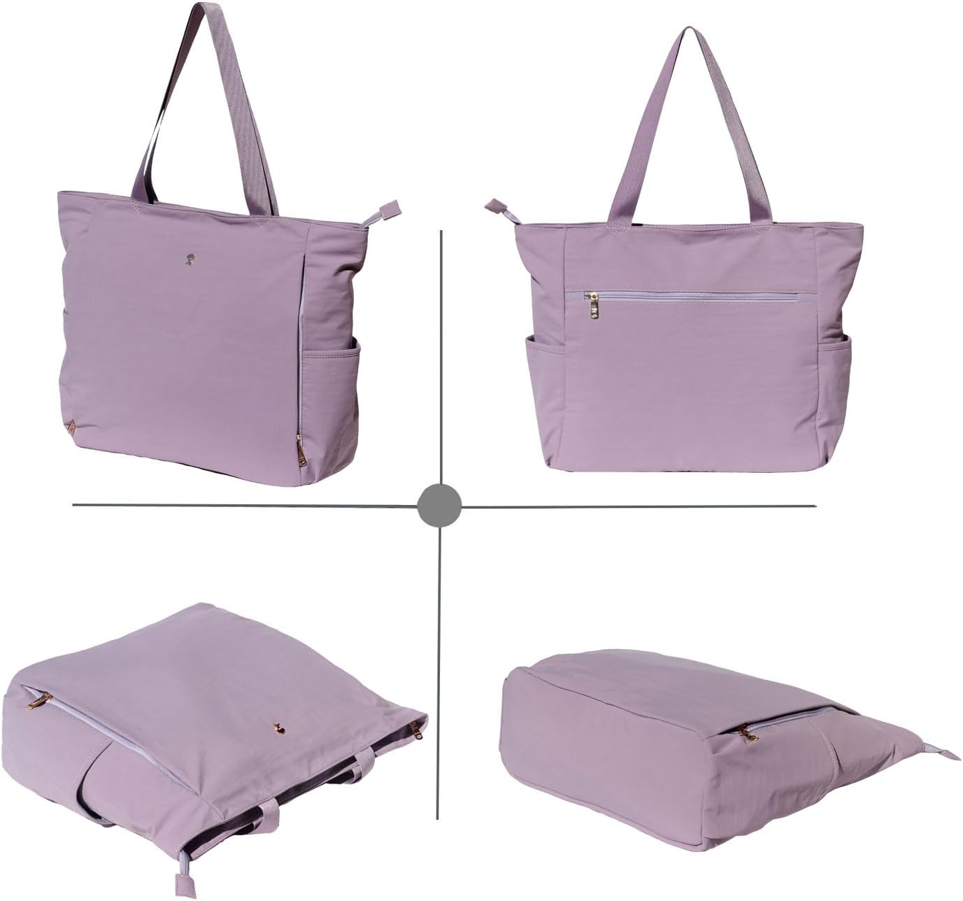 ESVAN Yoga Mat Bag Yoga Tote Carrier Shoulder Bag Carryall Tote for Office,Yoga,Pilates,Travel,Beach and Gym