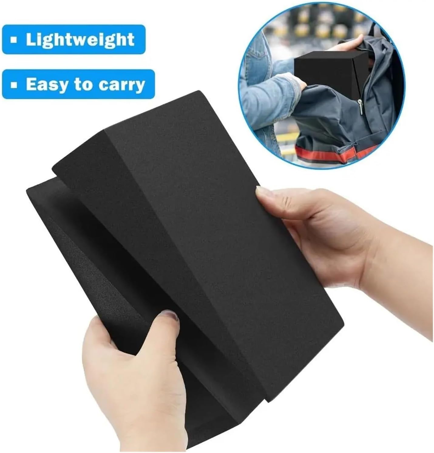 1 Pair Incline Design Yoga Squat Wedge Adjustable Leg Recovery Triangle Yoga Blocks Stability Training Calf Stretch