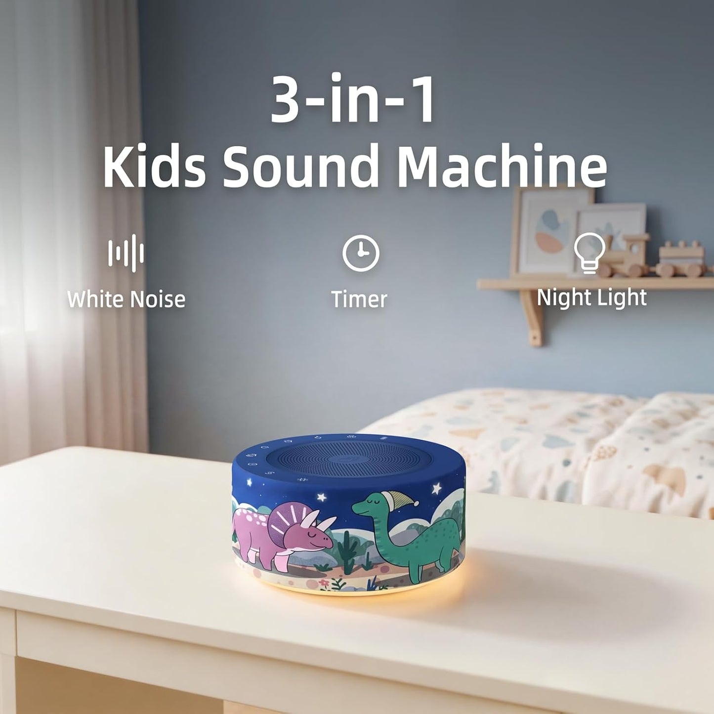 Kipcush Automatic Tibetan Meditation Bowl Sound Machine - 7 Himalayan Tones + 7 Color Night Light - Timer & Touch Control - No Manual Striking for Yoga, Chakra Healing, Stress Relief - Plug In