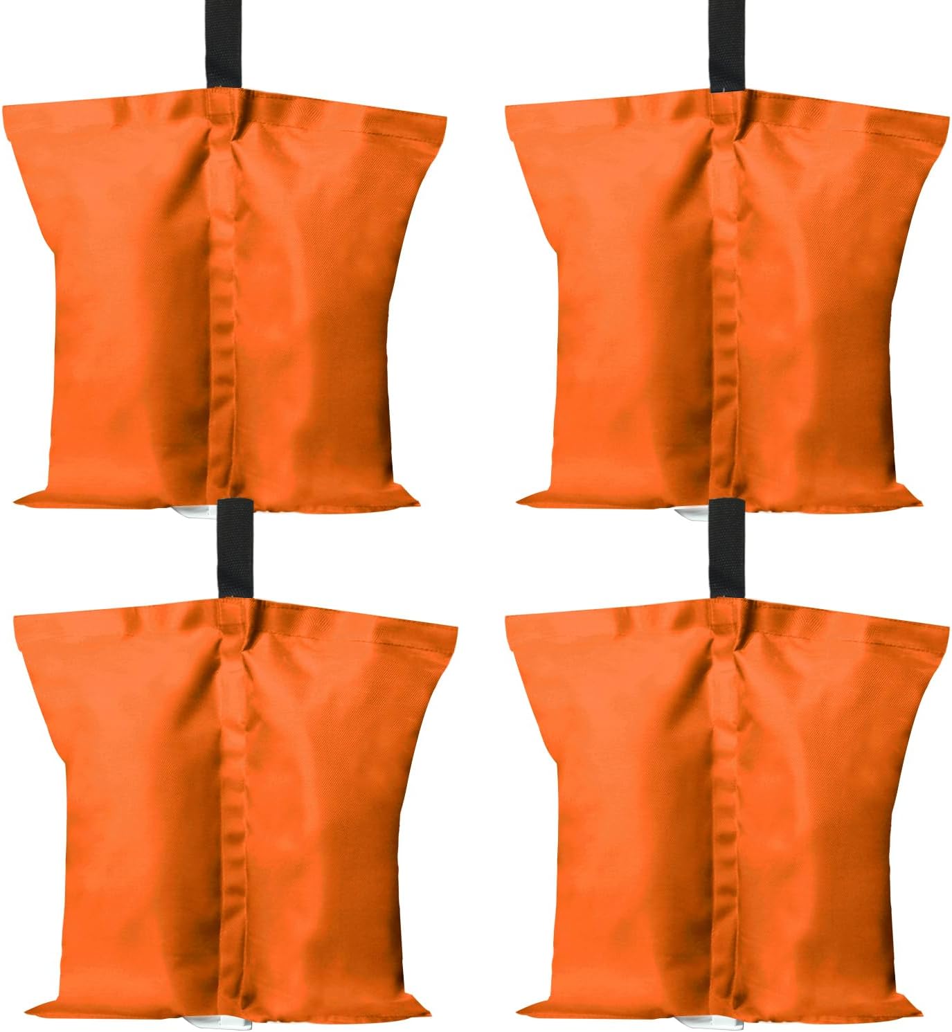 ABCCANOPY Canopy Weights 120 LBS Gazebo Tent Sand Bags,4-Pack Gray (Without Sand)