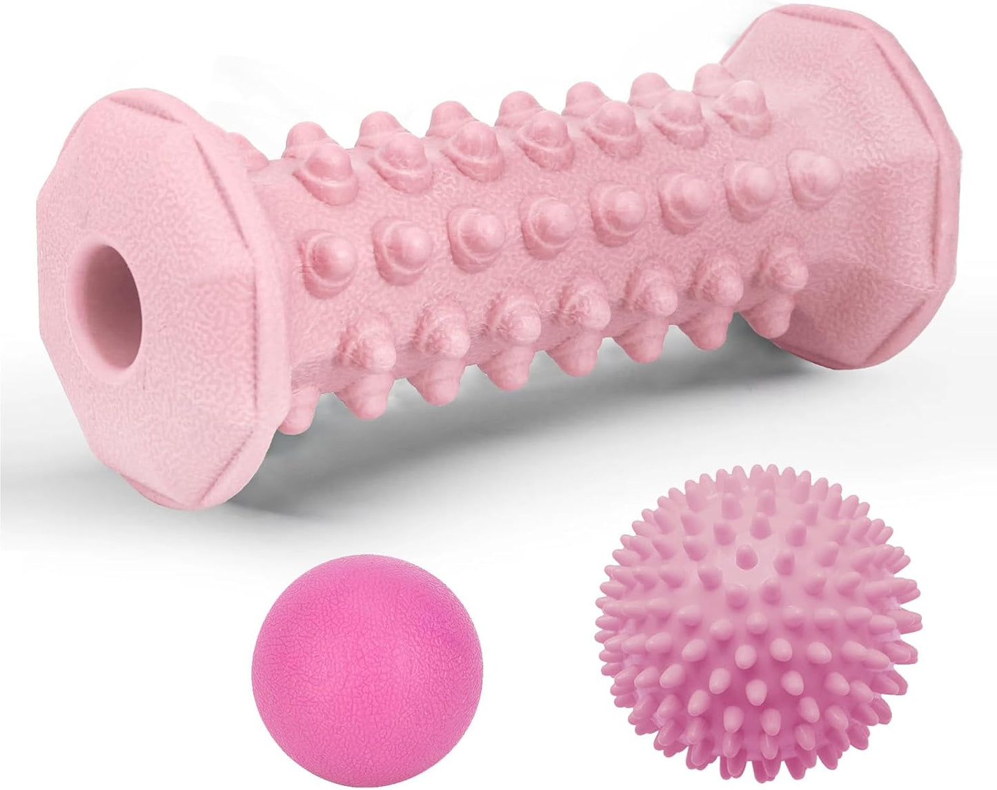 Plantar Fasciitis Relief,Foot Roller Massager,Massage Lacrosse Ball,Spiky Ball Therapy Set for Relieve Plantar Fasciitis,Foot Arch and Heel Pain,Neuropathy Pain Relief Feet,Deep Tissue Muscle Massage