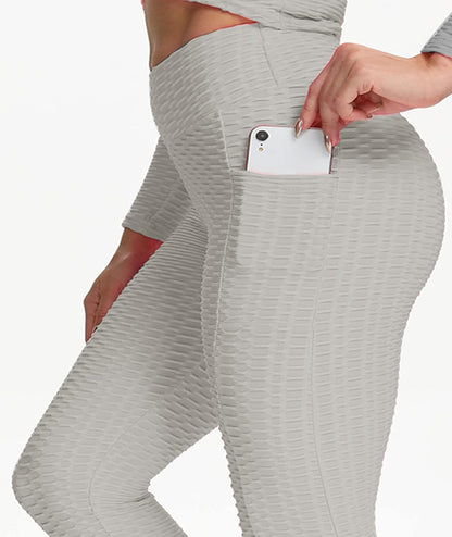 JGS1996 Butt Lifting Leggings for Women Tummy Control Workout Yoga Pants High Waisted Scrunch Booty Gym Tights