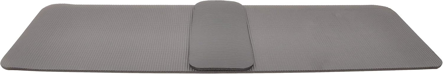 Fitvids All Purpose 1/2-Inch Extra Thick High Density Anti-Tear Exercise Yoga Mat and Knee Pad with Carrying Strap and Optional Yoga Blocks, Multiple