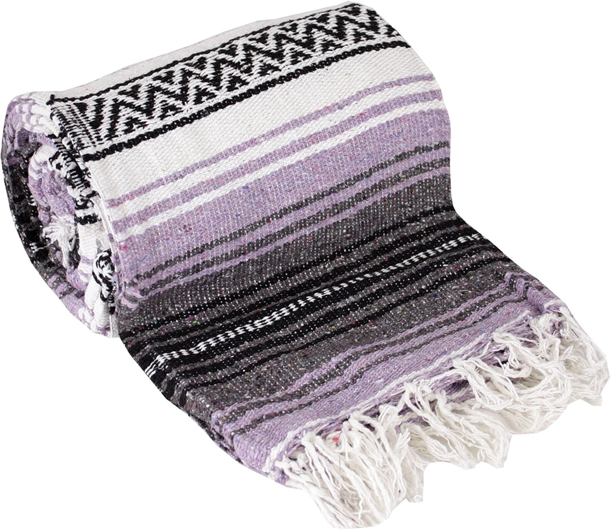 Authentic Mexican Yoga Falsa Blanket (Light Purple)