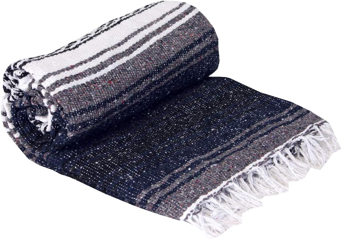 Authentic Mexican Yoga Falsa Blanket (Light Purple)