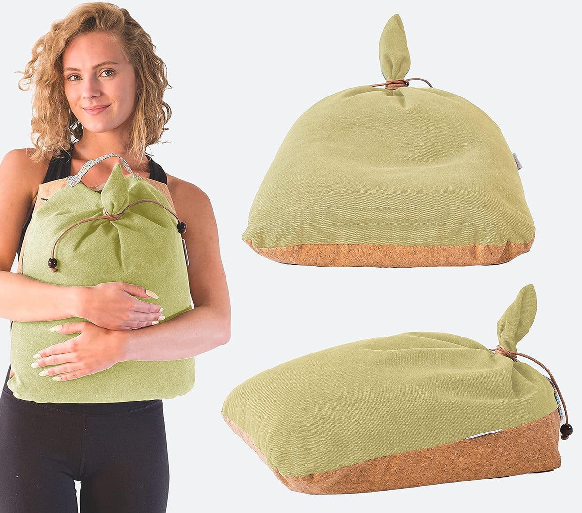Meditation Cushion Floor Cushion for Yoga & Sitting – Zafu Pillow for Proper Posture & Spinal Alignment, Comfortable Buckwheat Support with Washable Cover for Meditation, Home & Office
