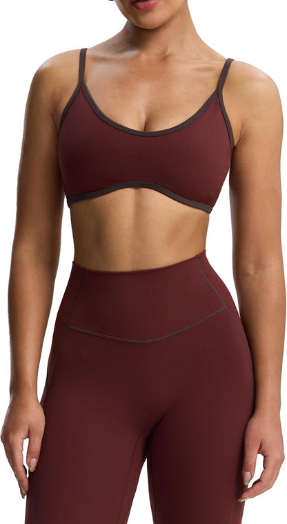 Lexi Lined Strappy Sports Bra
