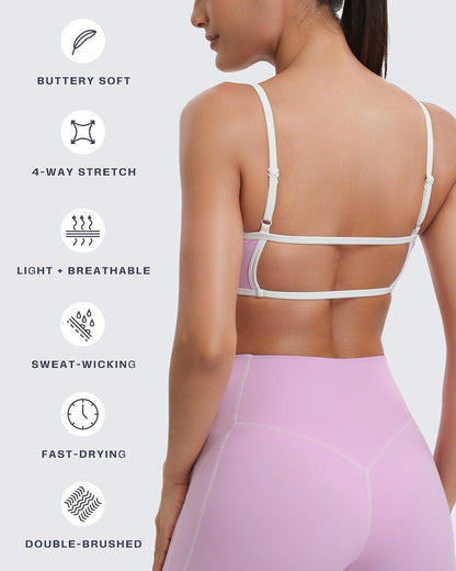 Lexi Lined Strappy Sports Bra