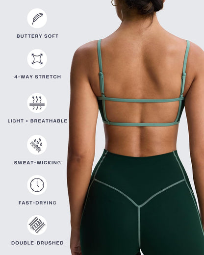 Lexi Lined Strappy Sports Bra