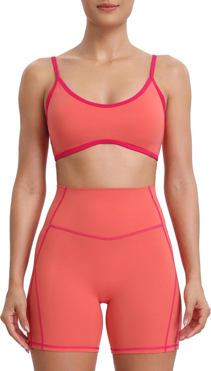 Lexi Lined Strappy Sports Bra