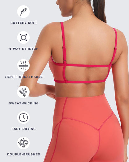 Lexi Lined Strappy Sports Bra