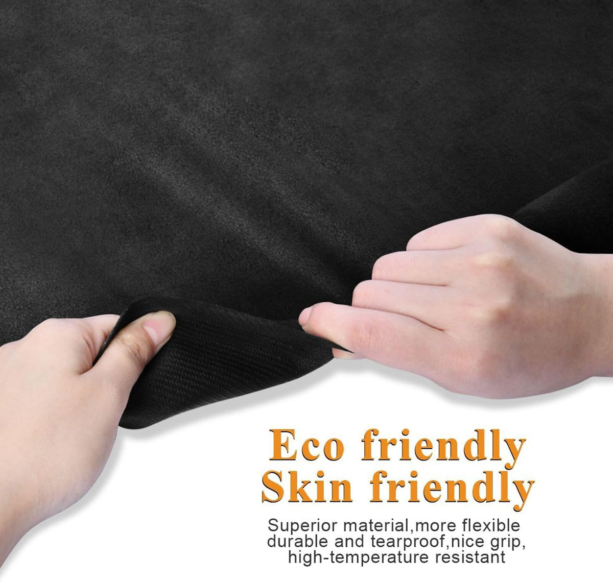 Black foldable yoga mat for home gym printed, natural rubber non slip, yoga mat bag carrier tapete para ejercicio 71x26 inches