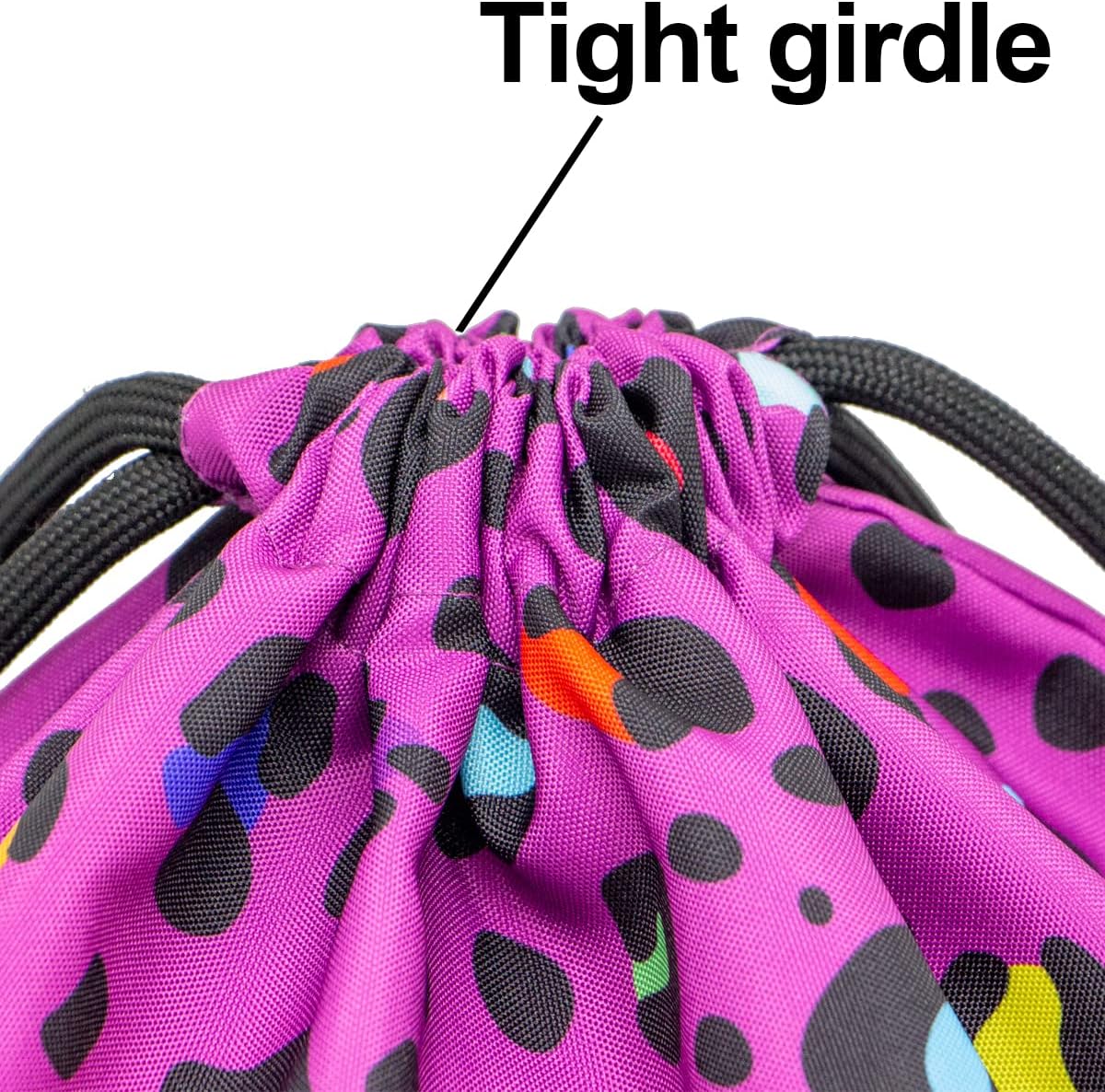 Drawstring Backpack Bag Sport Gym Sackpack - Colors B
