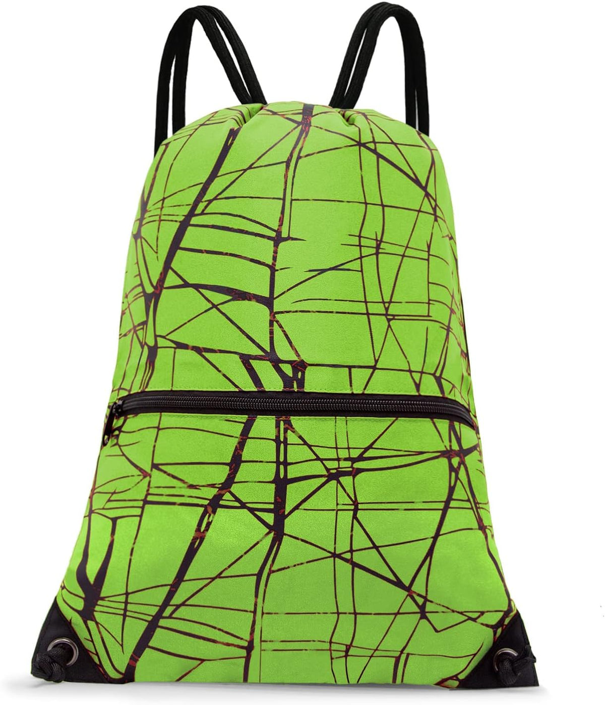 Drawstring Backpack Bag Sport Gym Sackpack - Colors B