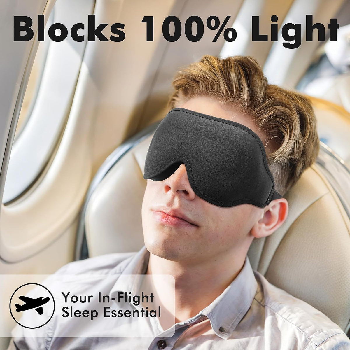 3D Weighted Eye Mask for Lash Extensions, Eye Covers for Sleep