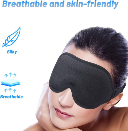 3D Weighted Eye Mask for Lash Extensions, Eye Covers for Sleep