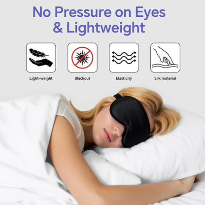 3D Weighted Eye Mask for Lash Extensions, Eye Covers for Sleep