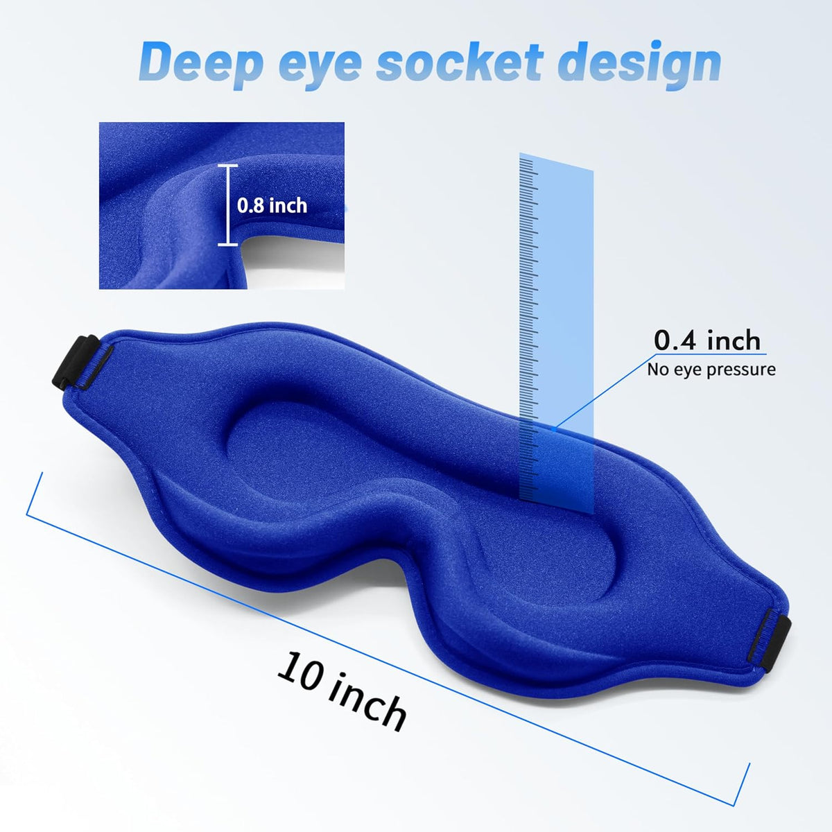 3D Weighted Eye Mask for Lash Extensions, Eye Covers for Sleep