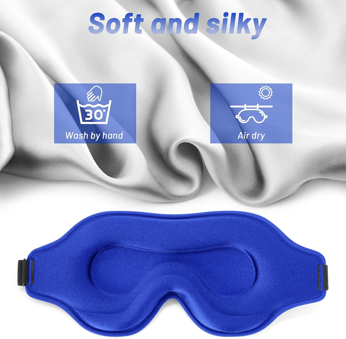 3D Weighted Eye Mask for Lash Extensions, Eye Covers for Sleep
