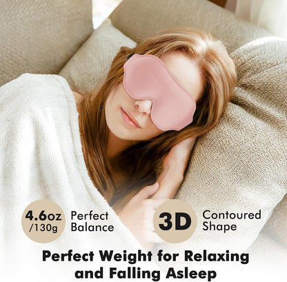 3D Weighted Eye Mask for Lash Extensions, Eye Covers for Sleep