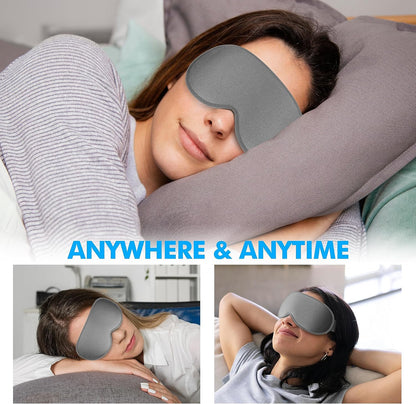 3D Weighted Eye Mask for Lash Extensions, Eye Covers for Sleep