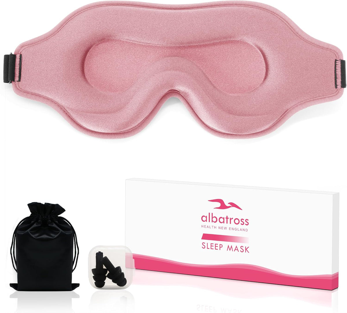 3D Weighted Eye Mask for Lash Extensions, Eye Covers for Sleep
