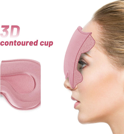 3D Weighted Eye Mask for Lash Extensions, Eye Covers for Sleep
