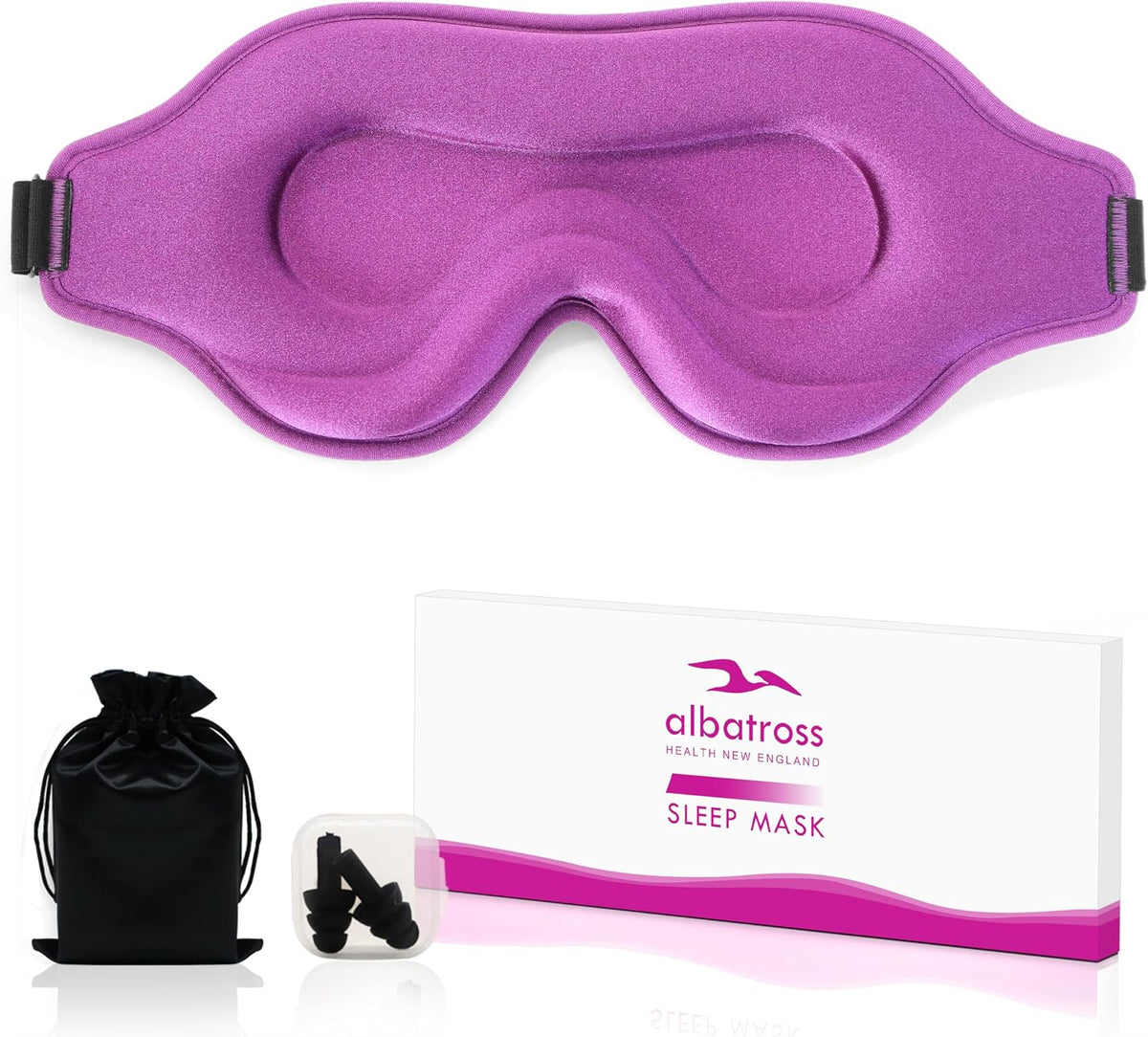 3D Weighted Eye Mask for Lash Extensions, Eye Covers for Sleep